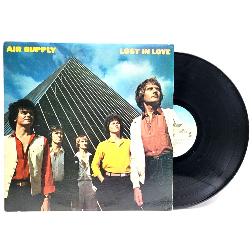 AIR SUPPLY - LOST IN LOVE - ROCK LP ARISTA AL 9530